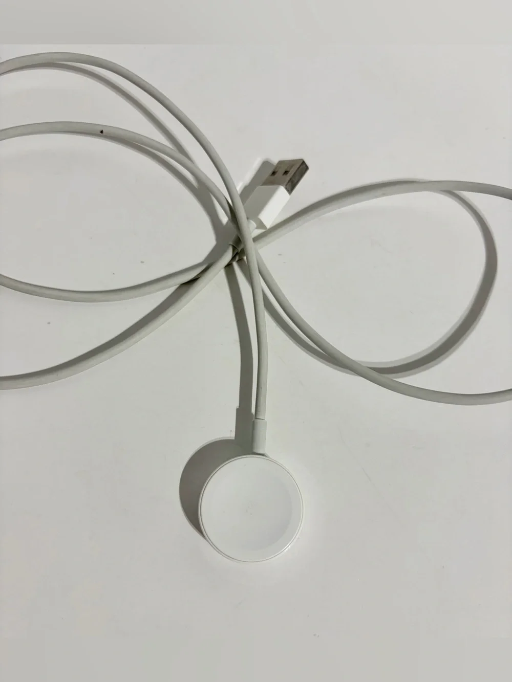 Apple Genuine A2056 USB-A Magnetic Watch Charger Dock 1M 3.3ft White OEM